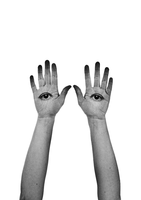 HANDS WITH EYES